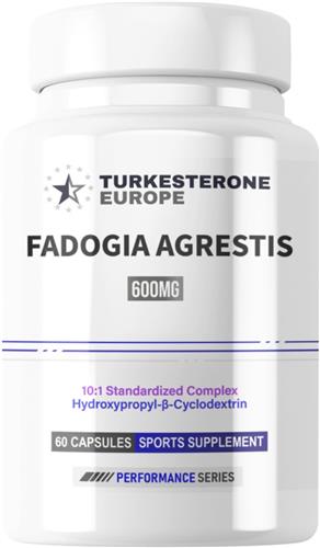 Fadogia Agrestis 10:1 Complex met Hydroxypropyl-ß-Cyclodextrine - 60 Capsules (600mg)