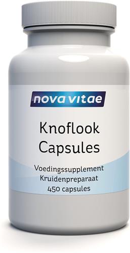 Nova Vitae - Knoflook Capsules - 450 stuks