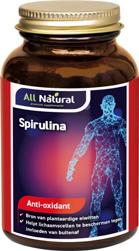 All Natural Spirulina Tabletten 200TB