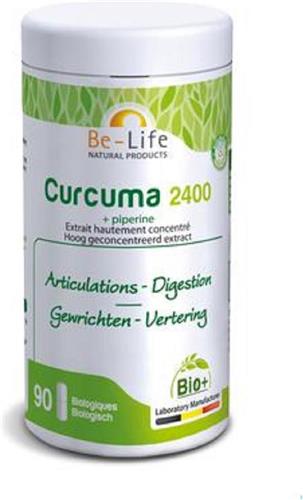 Curcuma 2400 + Piperine Be Life Pot Caps 90