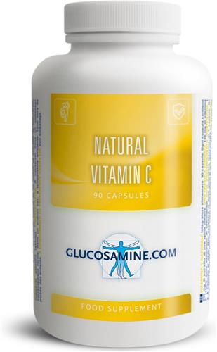 Glucosamine.com - Natural Vitamine C - 100% natuurlijke vitamines - 180 caps