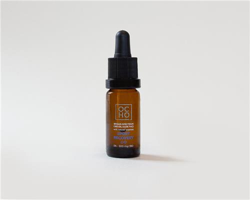 OCHO Amsterdam spierherstel CBD olie (5%) - Bevordert spierherstel - Broad Spectrum - Rijk aan cannabinoiden