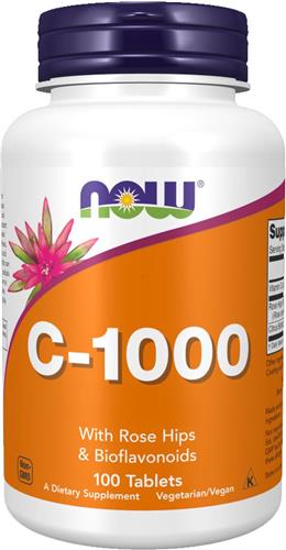 C-1000 Sustained Release with Rose Hips - 100 tabletten