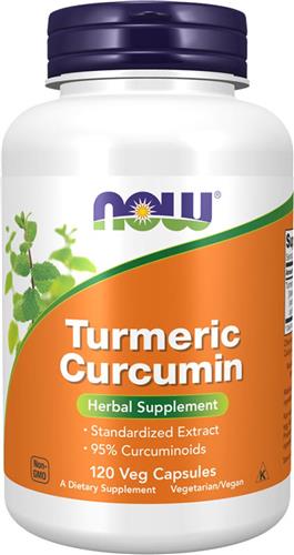NOW Foods - Curcumine (120 capsules)