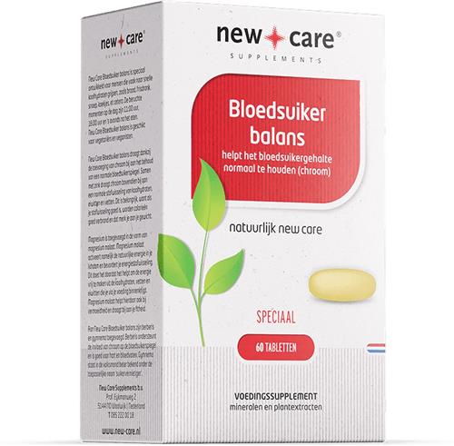 New Care Bloedsuiker balans - gewichtsbeheersing - 60 tabletten - vegan