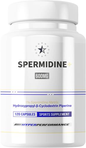 Spermidine+® met 1% Spermidine (6mg) en HydroPerine™ - 120 V-Capsules (600mg)