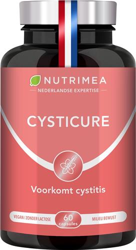 Blaasontsteking - Cranberry - Cysticure - Nutrimea - voedingssupplement - 60 capsules