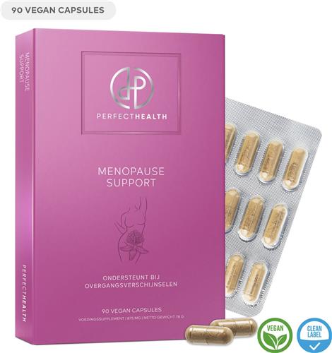 Perfect Health - Ginseng Capsules - 90 Overgang Tabletten - Tegen Ongemakken bij Menstruatie - Angelica Sinensis - Vegan Dong Quai Menopauze Supplement