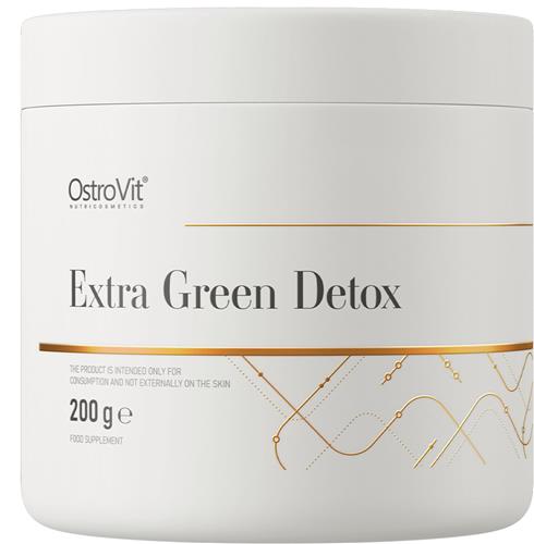 Supplementen - Green Juice Superfoods Mix - Ginkgo Biloba-blad, Druivenpitten, Groene theebladeren, Kurkuma-wortel Vlierbes en meer! - 200 g Poeder - OstroVit