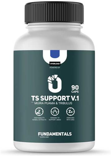 Fundamentals Tribulus & Muira Puama - TS Support V1 - Zink - Vitamine E - Libido verhogend - Mannen - 90 Caps - Voedingssupplement