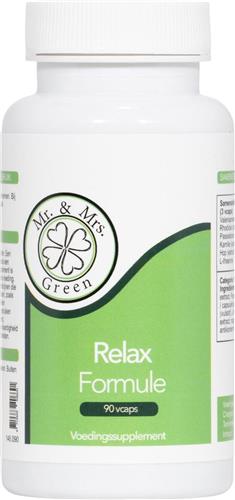 Relax Formule, met natuurlijke rustgevers valeriaan, rhodiola en passiebloem*
