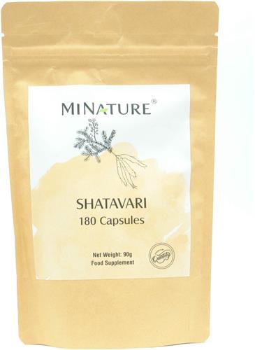 Shatavari Capsules 180 stuks - 450mg Shatavari Poeder per Vega Capsule - Asparagus Racemosus - 100% Plantaardig