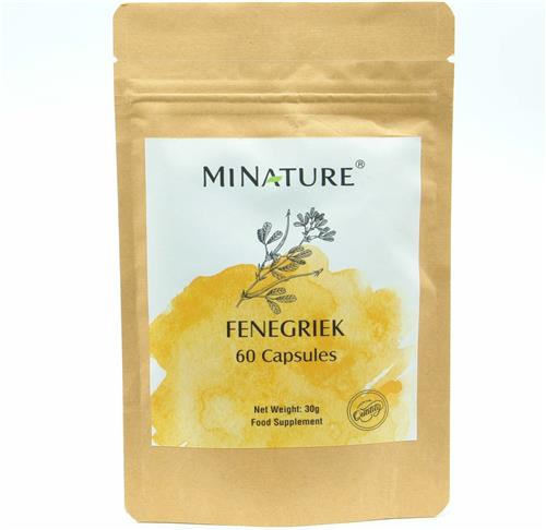 Fenegriek Capsules 60 stuks - 450mg Poeder van Fenugreek per Vega Capsule - 100% Plantaardig