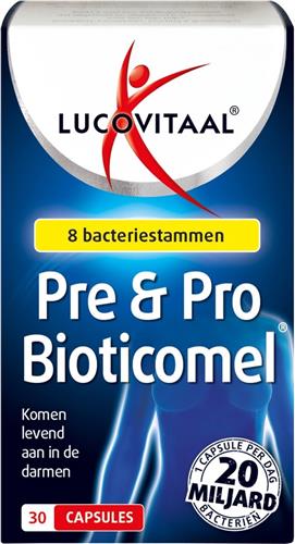 Lucovitaal Pre&Pro Bioticomel Capsules 30CP