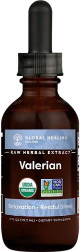 Valeriaan (60ml) - Global Healing - Alcoholvrije kruidentinctuur - Biologisch