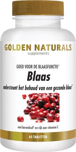 Golden Naturals Blaas (60 veganistische tabletten)