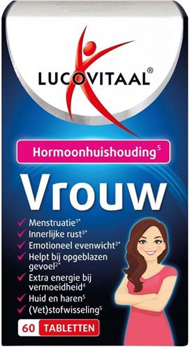 Lucovitaal Vrouw Hormoonhuishouding Tabletten 60TB