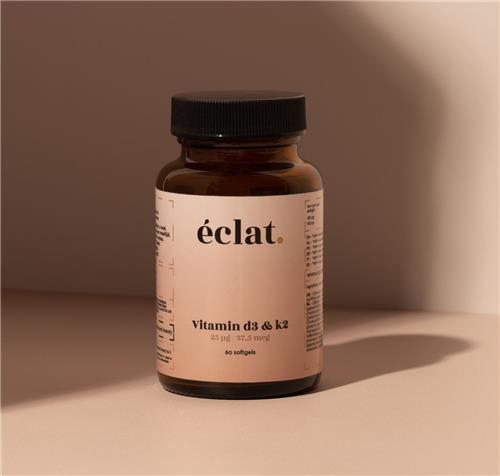 éclat Vitamine D3 + K2 - 60 soft-capsules