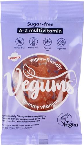 Vegums - Sugar-free A-Z Multivitamin Gummies Refill Bag - 30st