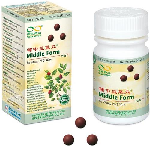Middle Form - Bu Zhong Yi Qi Wan - Vermoeidheid