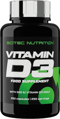 Scitec Nutrition - Vitamin D3 (250 capsules)