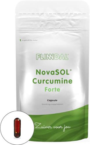 Flinndal Curcumine Forte Capsules - Voor Soepele Gewrichten en Sterke Botten - Helpt Longen en Luchtwegen Gezond te Houden - 30 capsules