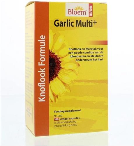 Bloem Garlic Multi+ - 100 capsules - Voedingssupplement