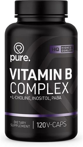 Pure. Vitamin B Complex 120v-caps