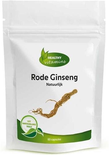 Rode Ginseng Natuurlijk | 60 capsules