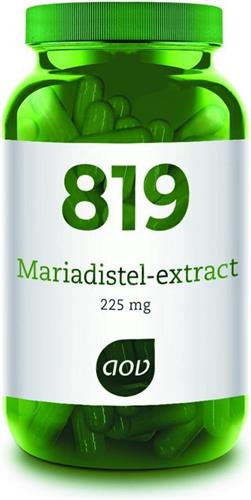 AOV 819 Mariadistel Extract - 90 vegacaps - Kruiden - Voedingssupplementen