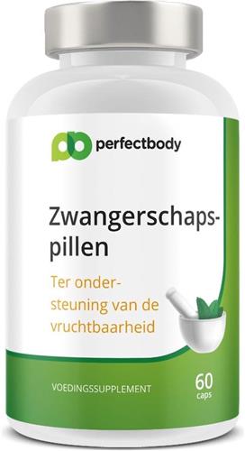 Zwangerschapspillen - 60 Capsules - PerfectBody.nl