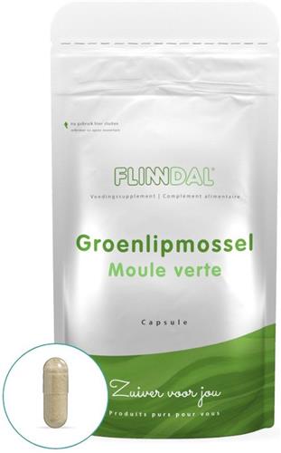 Flinndal Groenlipmossel Capsules - Bevat 500 mg Groenlipmosselextract - 90 Capsules