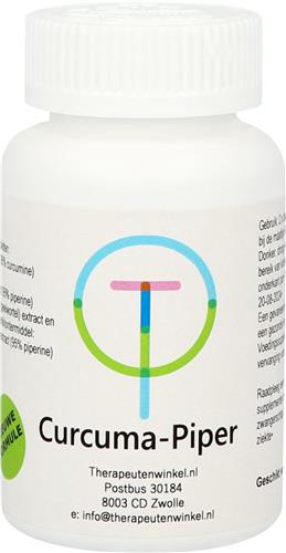 Therapeutenwinkel Curcuma-Piper - 90 tabletten - Kruidenpreparaat - Voedingssupplement