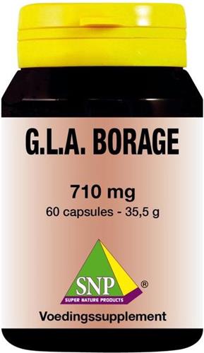 SNP GLA borage olie 710 mg 60 capsules