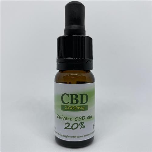 Cbd-x CBD-olie 20% puur | 10ml | Absolute Topkwaliteit | Beste Deal!