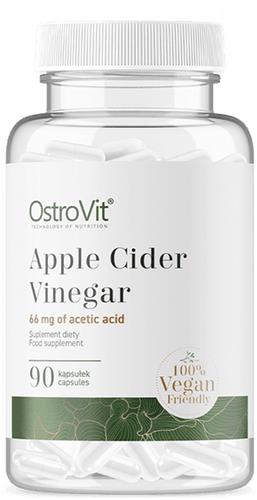 Supplementen - Appelciderazijn - azijnzuur - Apple Cider Vinegar - Supplements - VEGE 90 Capsules - Vegan - OstroVit