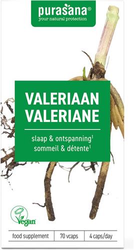 Purasana Valeriaan Capsules 70VCP