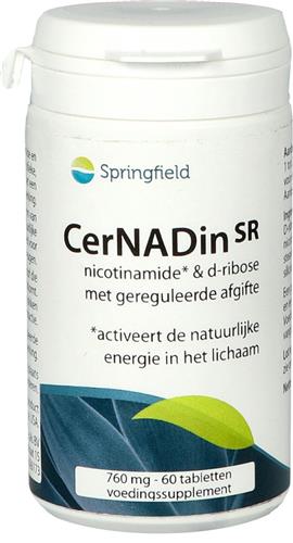 Springfield CerNADin SR - 60 tabletten - Ribosepreparaat
