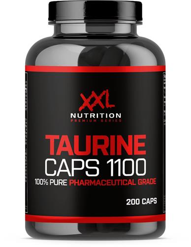 XXL Nutrition - Taurine Capsules 1100mg - Pure Taurine - Aminozuren - 200 Capsules