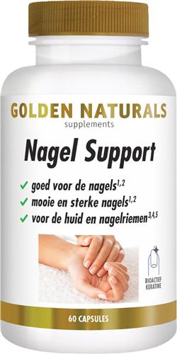 Golden Naturals Nagel Support (60 vegetarische capsules)
