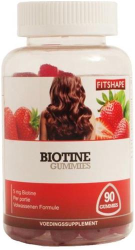 Fitshape Biotine Gummies 90 stuks