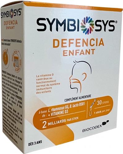 Biocodex Symbiosys Defencia Kind 30 Sticks
