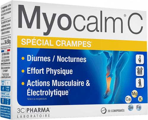 3C Pharma Myocalm C Speciale Krampen 30 Tabletten