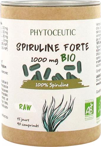 Phytoceutic Spirulina Forte 1000 mg Organic 90 Tabletten