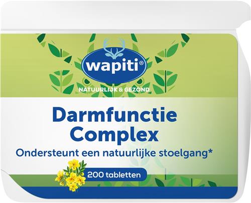 Wapiti Darmfunctie Complex tabletten 200 stuks