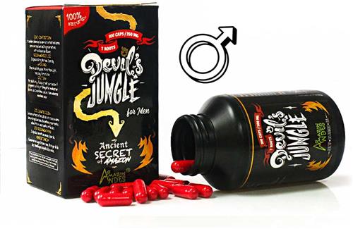 Devil's Jungle for Men–Een natuurlijke erectiepil voor mannen, geeft vitaliteit en energie