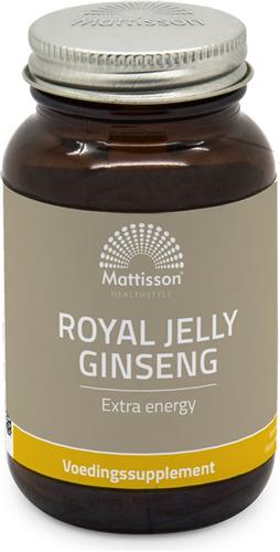 Mattisson - Royal Jelly & Ginseng - Koninginnegelei - Voedingssupplement - 60 Capsules