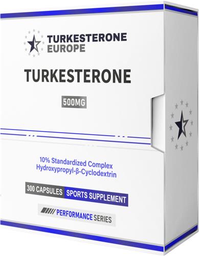 5 Pack - Turkesterone 10% Complex met Hydroxypropyl-ß-Cyclodextrine - 300 Capsules (600mg)