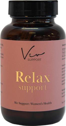 Relax Support Supplementen - Vivian Reijs - Speciaal voor vrouwen - Bevat: Shisandra, Ginseng en Tulsi