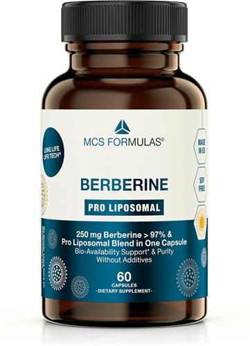 Berberine - LIPOSOMAL - NO ADDITIVES - 60 capsules